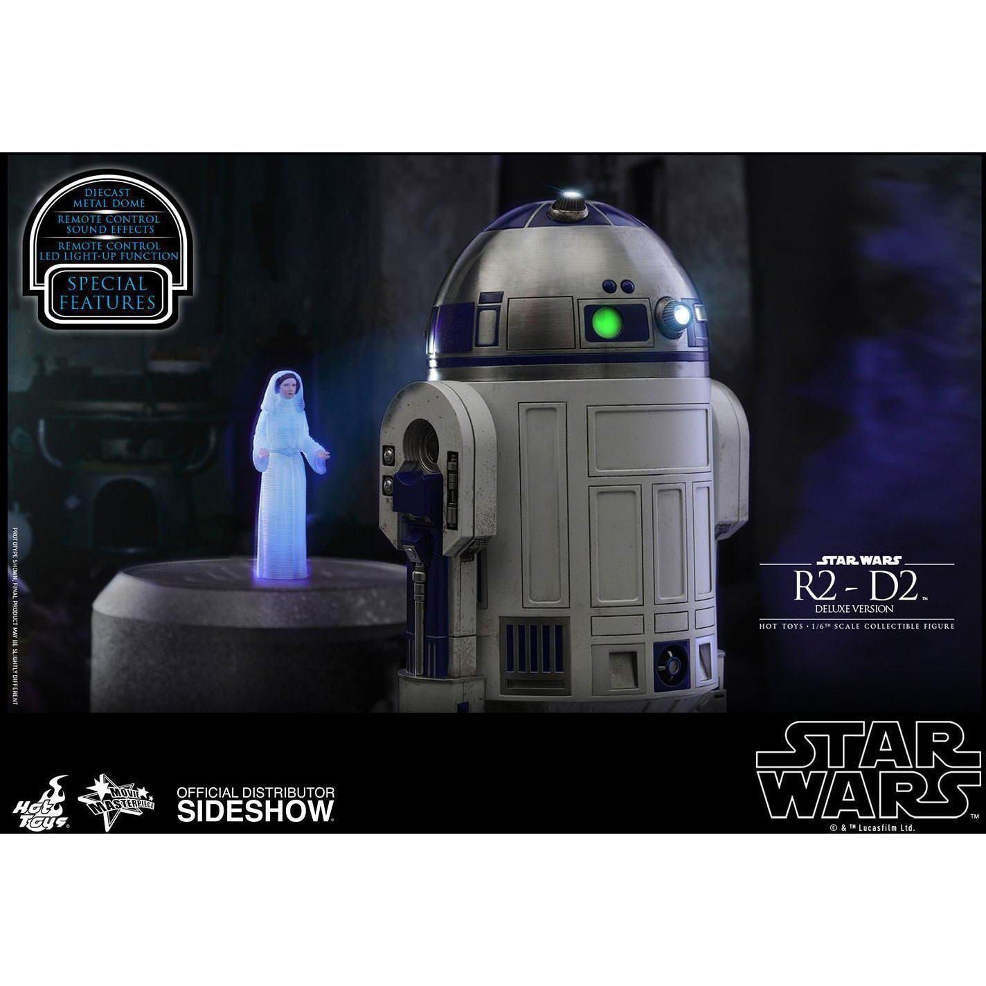 Star Wars: Deluxe R2-D2 1/6-Actionfiguren-Hot Toys-Mighty Underground