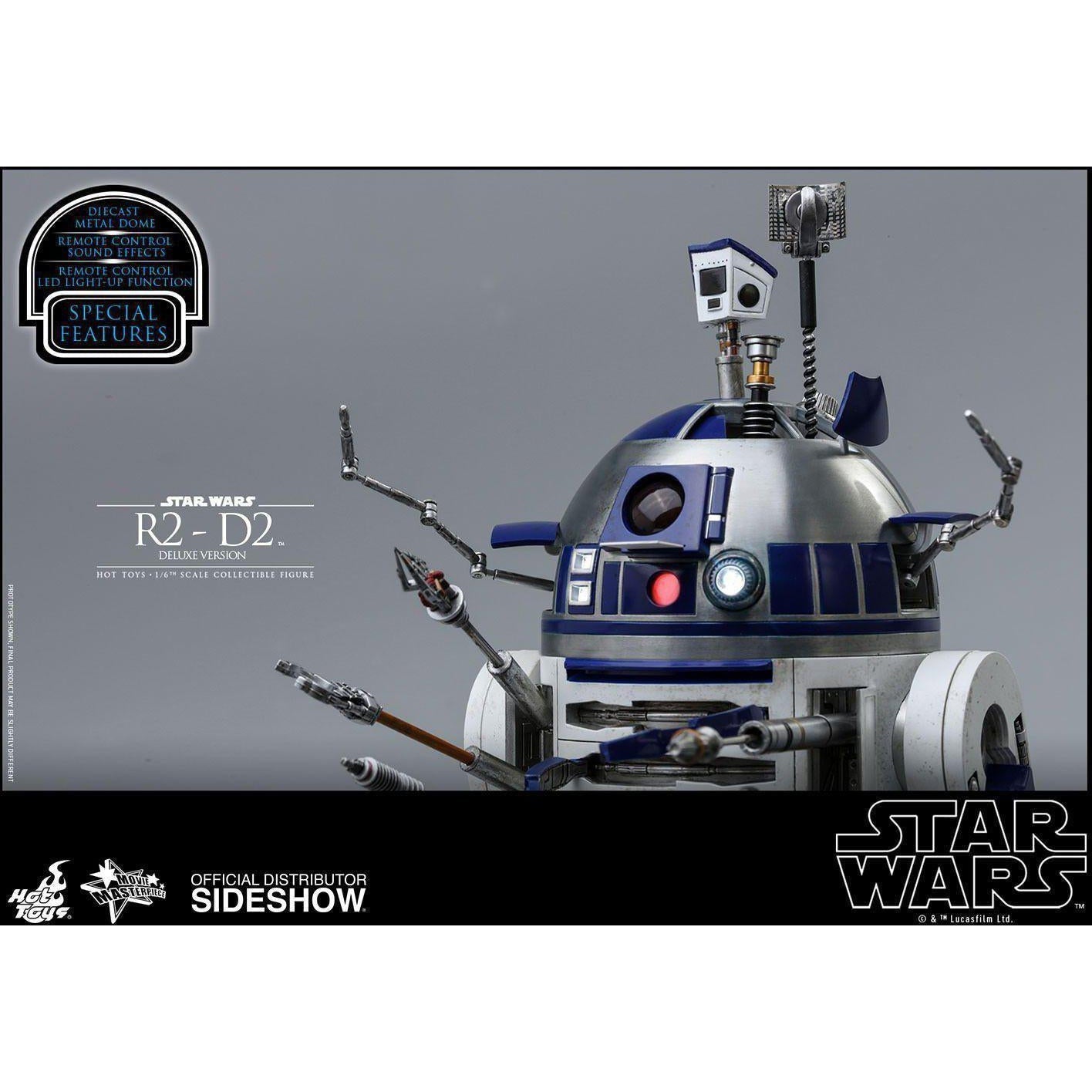 Star Wars: Deluxe R2-D2 1/6-Actionfiguren-Hot Toys-Mighty Underground