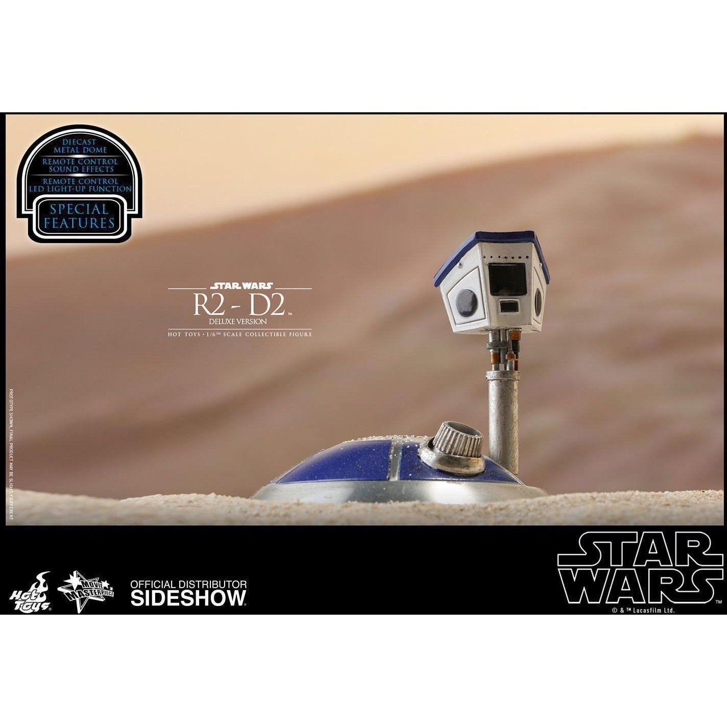 Star Wars: Deluxe R2-D2 1/6-Actionfiguren-Hot Toys-Mighty Underground