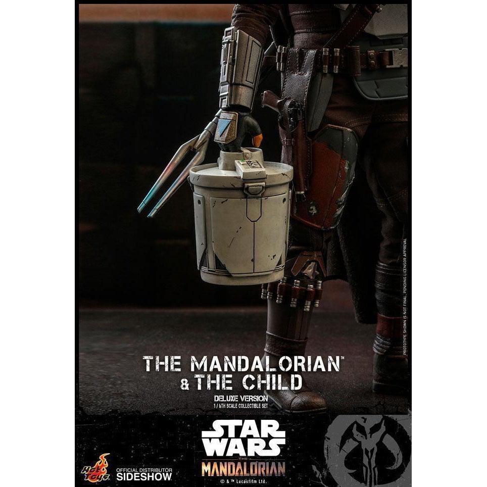 Star Wars: Deluxe The Mandalorian and The Child 1/6 VORBESTELLUNG!-Actionfiguren-Hot Toys-Mighty Underground