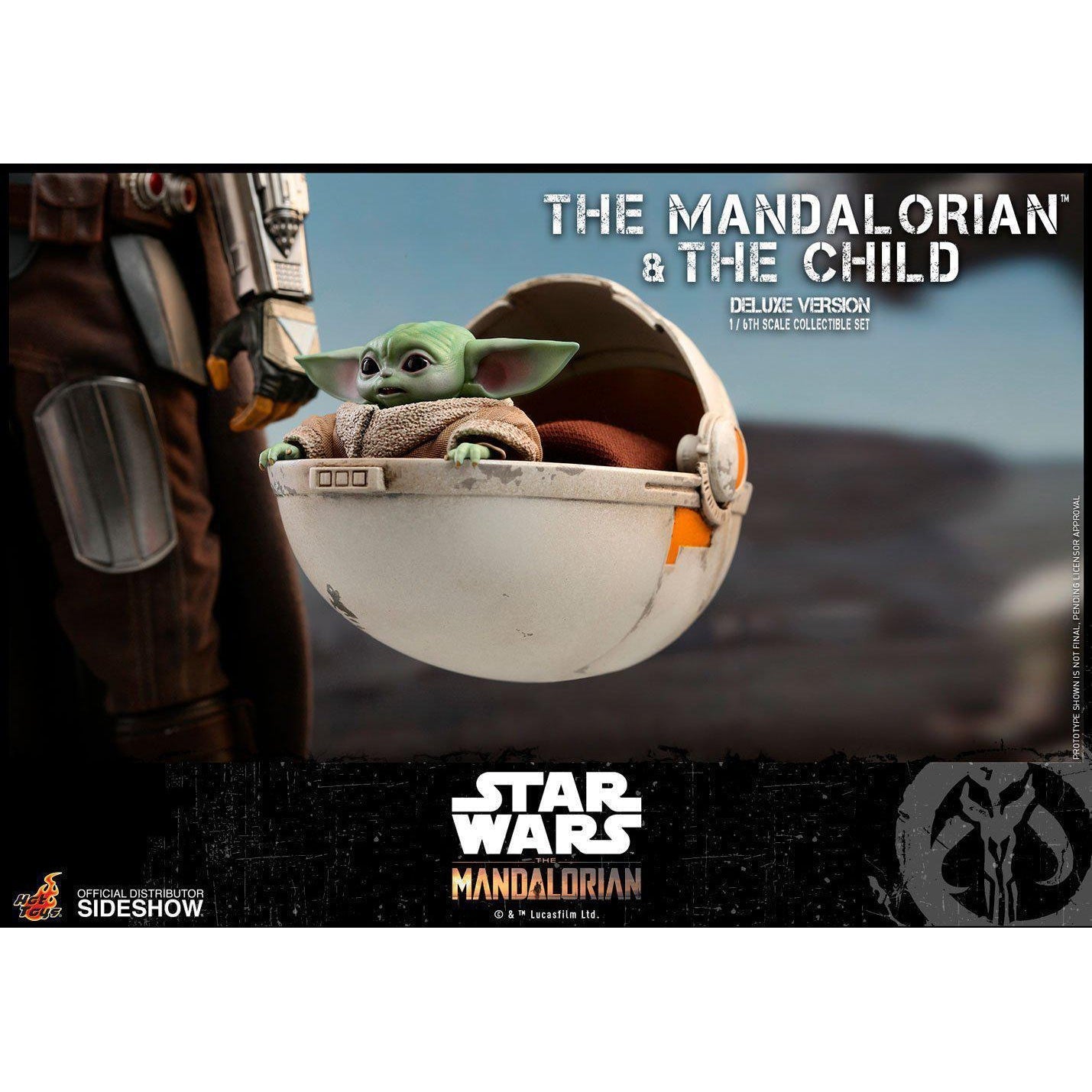 Star Wars: Deluxe The Mandalorian and The Child 1/6 VORBESTELLUNG!-Actionfiguren-Hot Toys-Mighty Underground