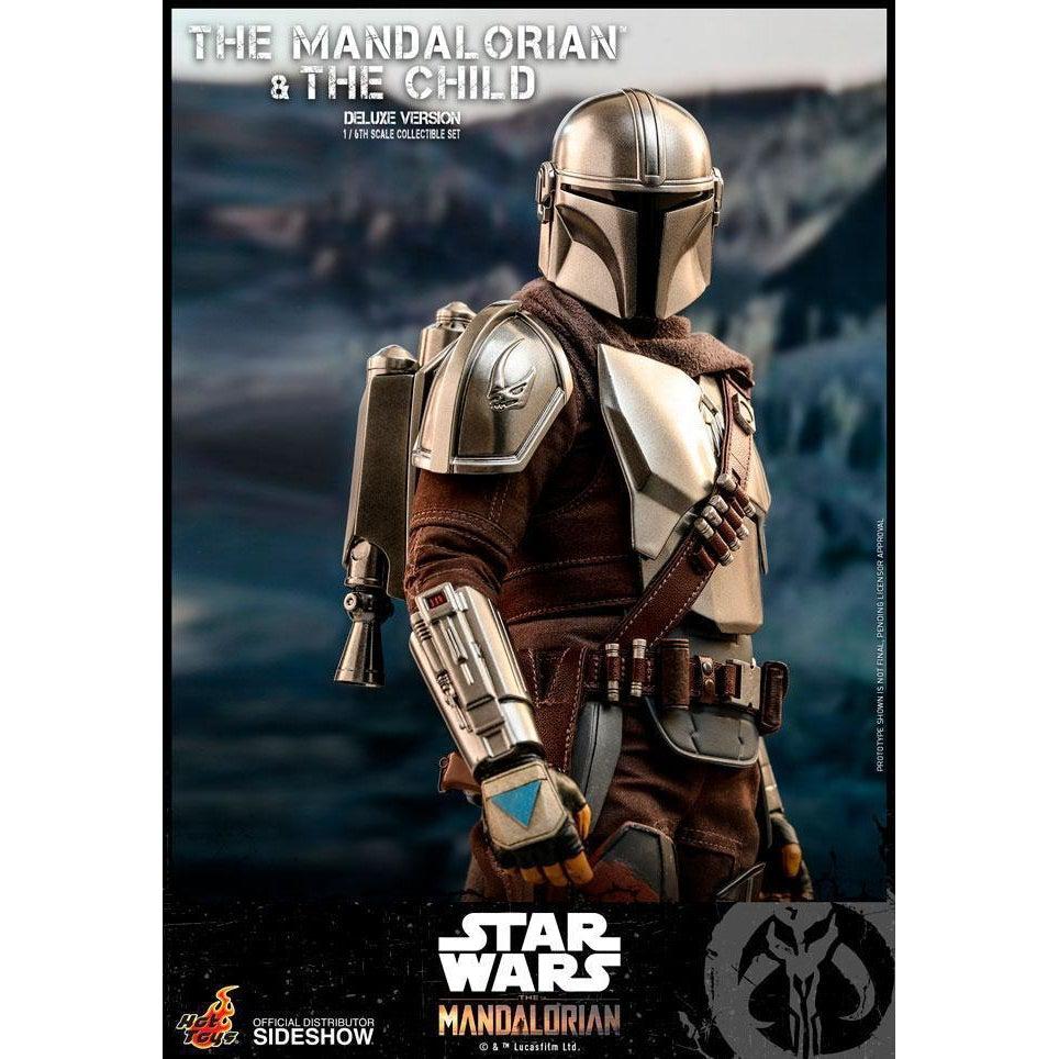 Star Wars: Deluxe The Mandalorian and The Child 1/6 VORBESTELLUNG!-Actionfiguren-Hot Toys-Mighty Underground