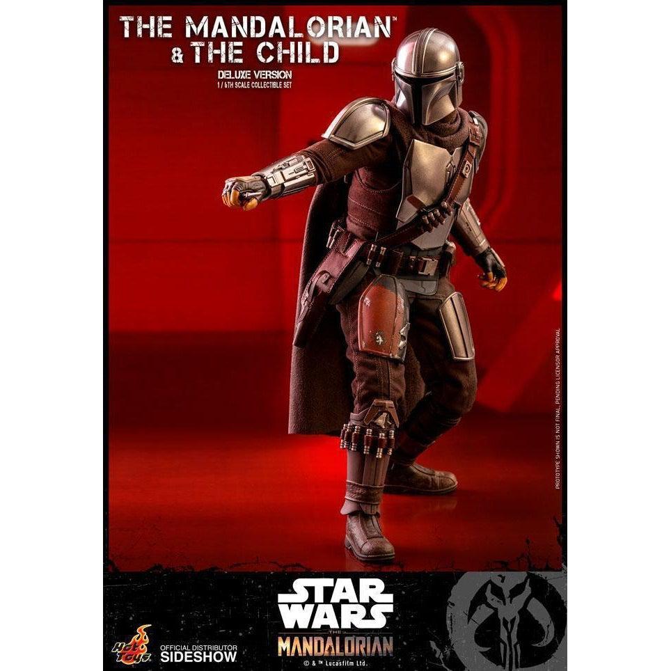 Star Wars: Deluxe The Mandalorian and The Child 1/6 VORBESTELLUNG!-Actionfiguren-Hot Toys-Mighty Underground