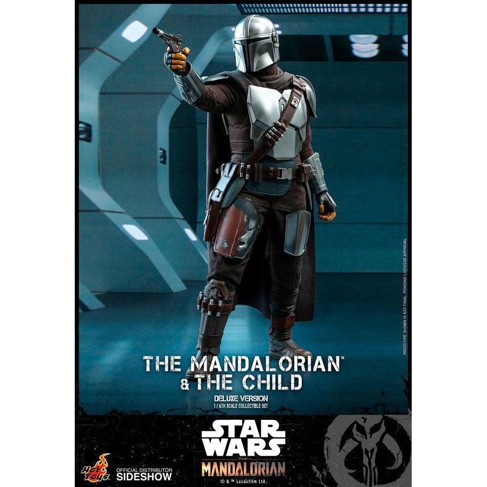 Star Wars: Deluxe The Mandalorian and The Child 1/6 VORBESTELLUNG!-Actionfiguren-Hot Toys-Mighty Underground