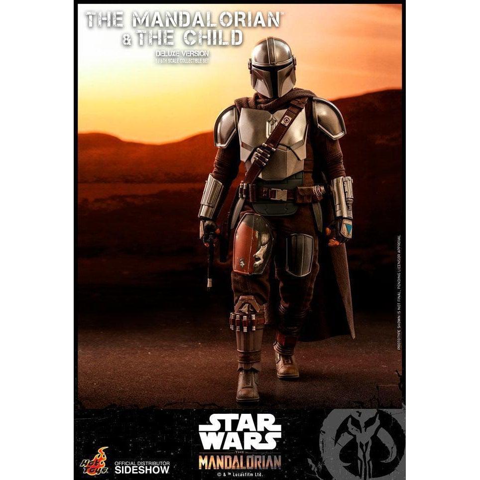 Star Wars: Deluxe The Mandalorian and The Child 1/6 VORBESTELLUNG!-Actionfiguren-Hot Toys-Mighty Underground