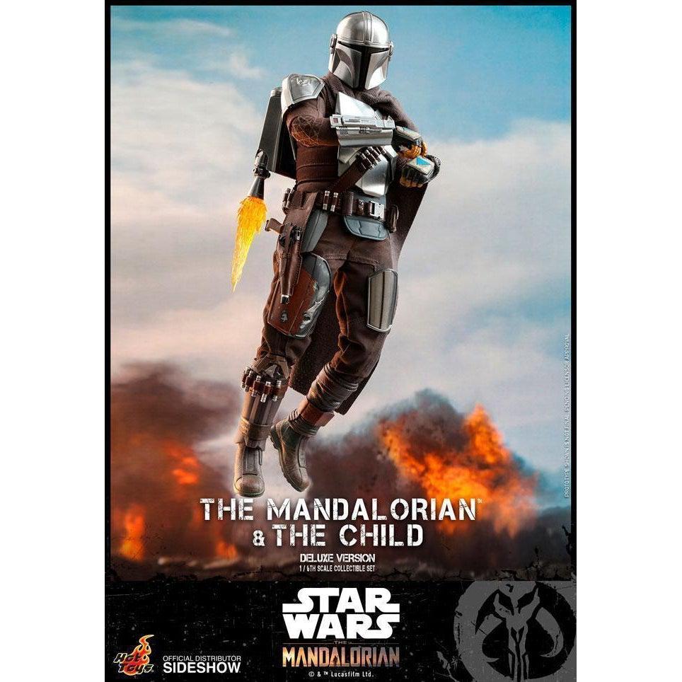 Star Wars: Deluxe The Mandalorian and The Child 1/6 VORBESTELLUNG!-Actionfiguren-Hot Toys-Mighty Underground