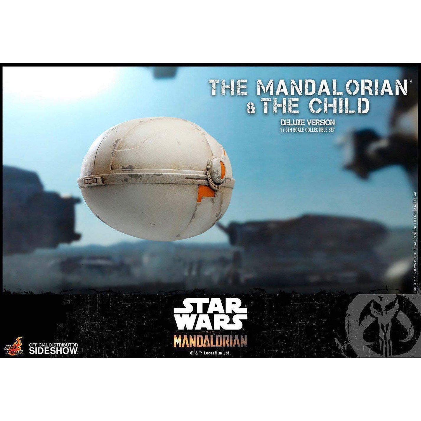 Star Wars: Deluxe The Mandalorian and The Child 1/6 VORBESTELLUNG!-Actionfiguren-Hot Toys-Mighty Underground