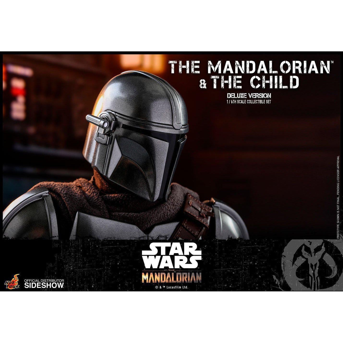 Star Wars: Deluxe The Mandalorian and The Child 1/6 VORBESTELLUNG!-Actionfiguren-Hot Toys-Mighty Underground