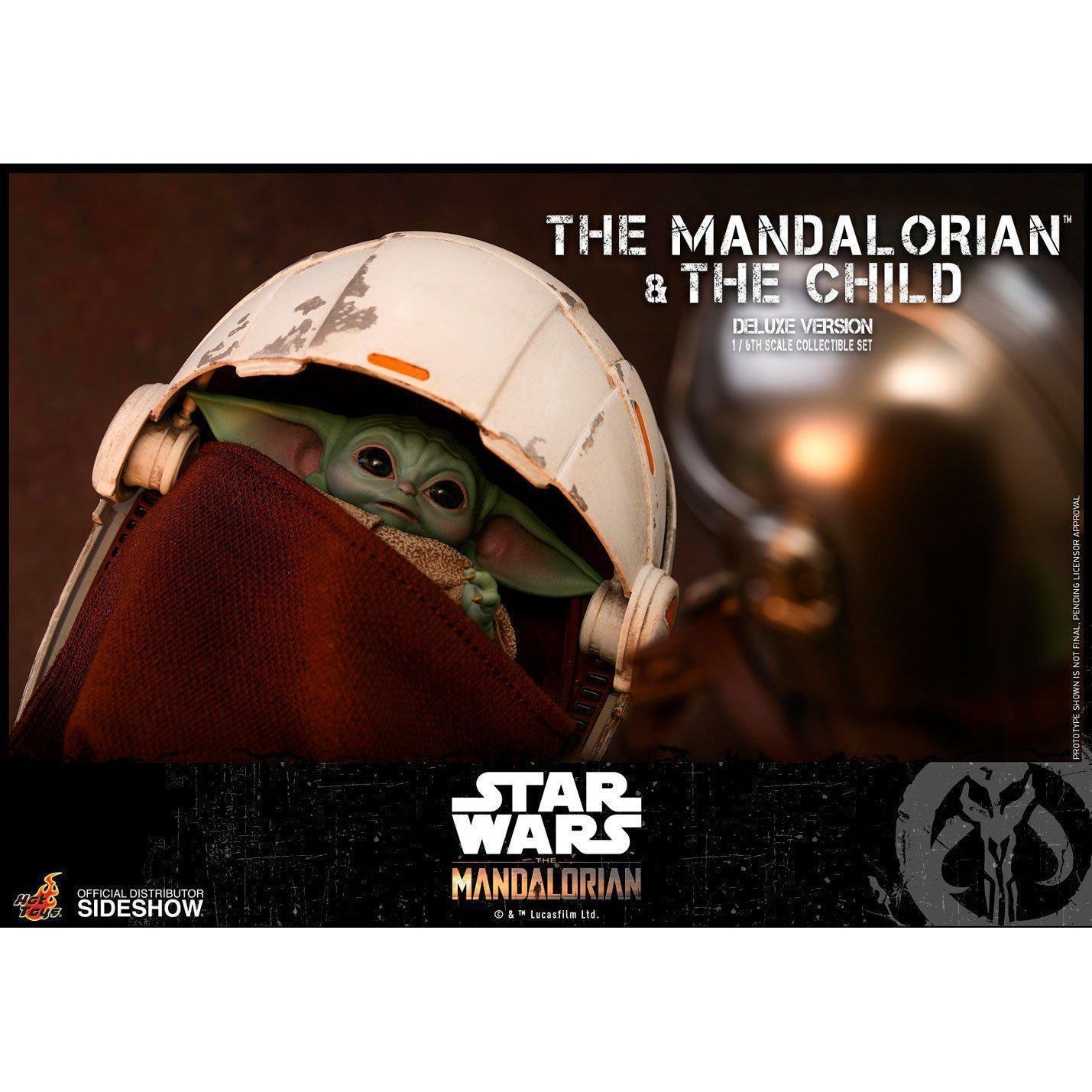 Star Wars: Deluxe The Mandalorian and The Child 1/6 VORBESTELLUNG!-Actionfiguren-Hot Toys-Mighty Underground