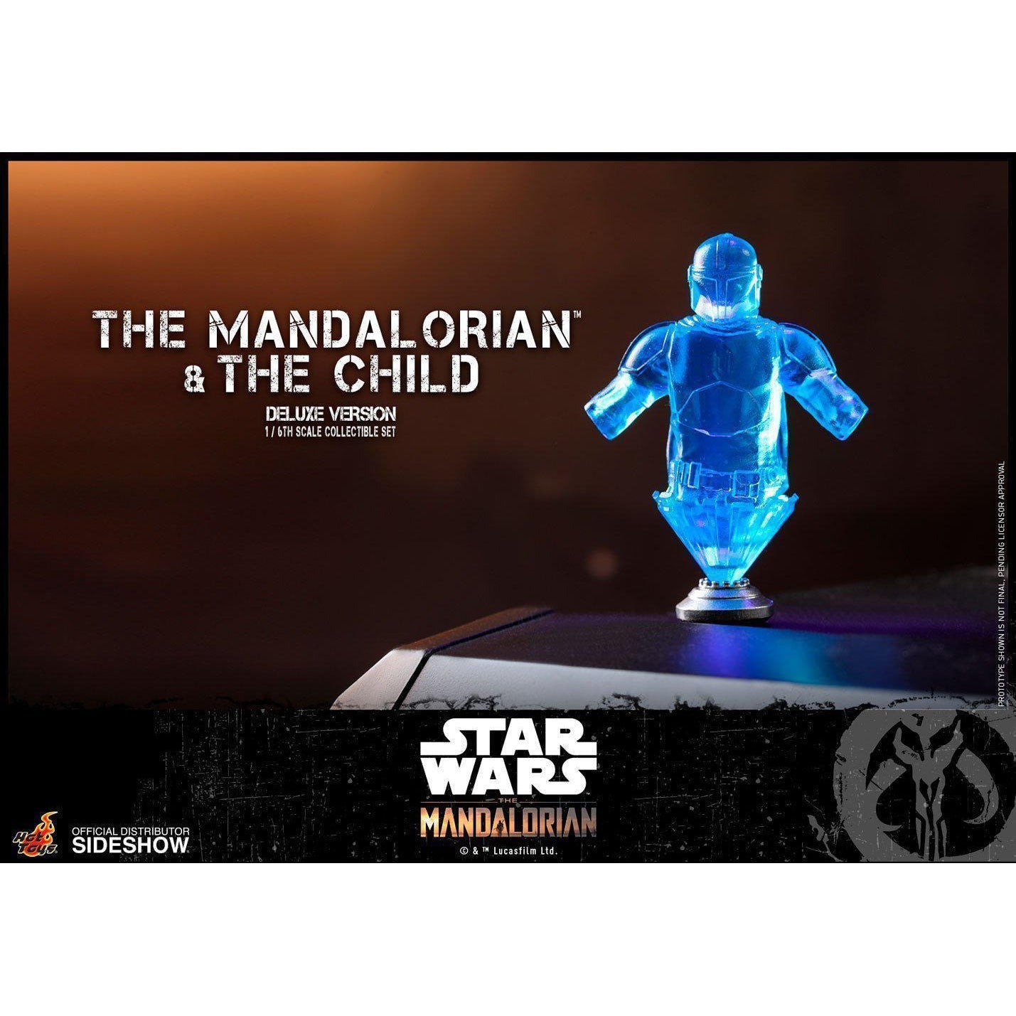 Star Wars: Deluxe The Mandalorian and The Child 1/6 VORBESTELLUNG!-Actionfiguren-Hot Toys-Mighty Underground