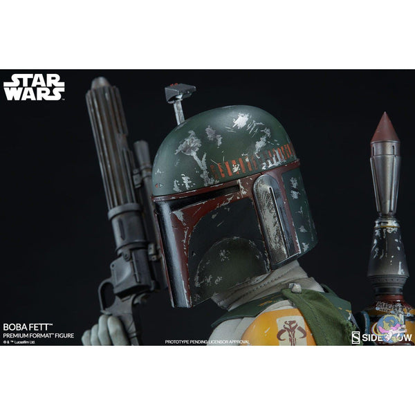 Star Wars: EP VI Return of the Jedi - Boba Fett - Premium Statue-Statue-Sideshow-mighty-underground