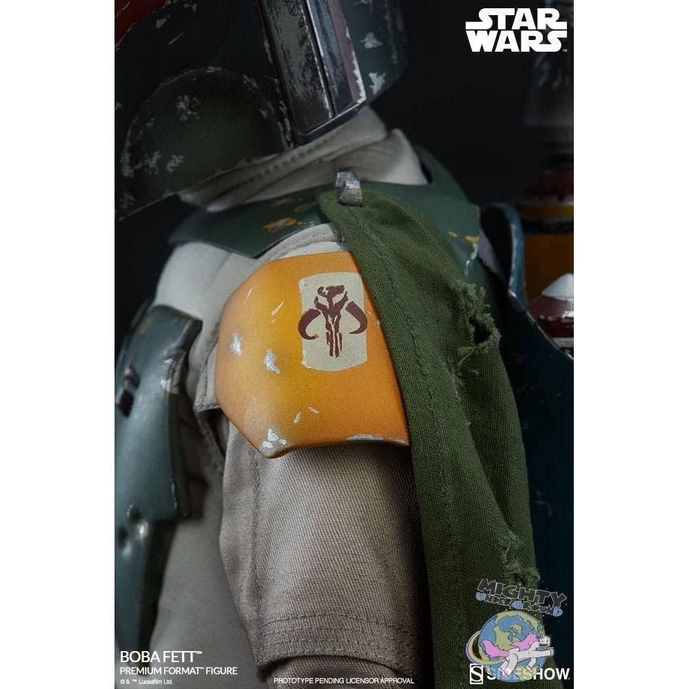 Star Wars: EP VI Return of the Jedi - Boba Fett - Premium Statue-Statue-Sideshow-mighty-underground