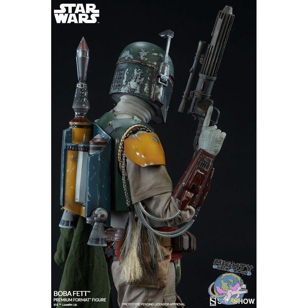 Star Wars: EP VI Return of the Jedi - Boba Fett - Premium Statue-Statue-Sideshow-mighty-underground