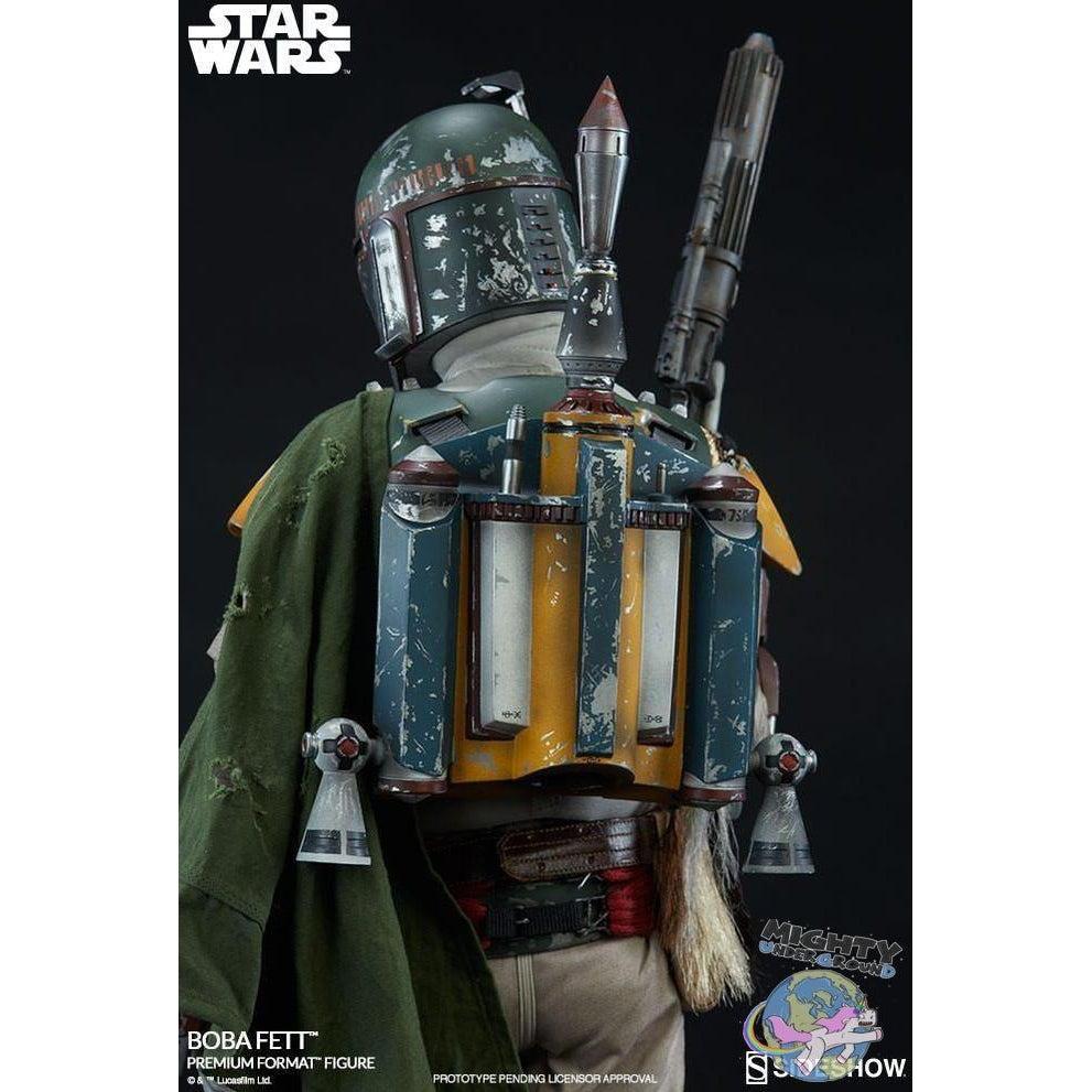 Star Wars: EP VI Return of the Jedi - Boba Fett - Premium Statue-Statue-Sideshow-mighty-underground