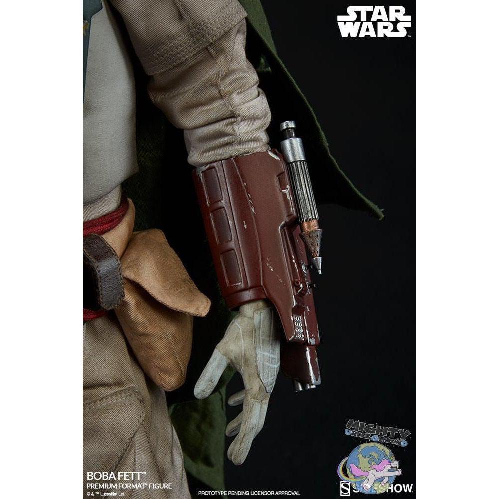 Star Wars: EP VI Return of the Jedi - Boba Fett - Premium Statue-Statue-Sideshow-mighty-underground