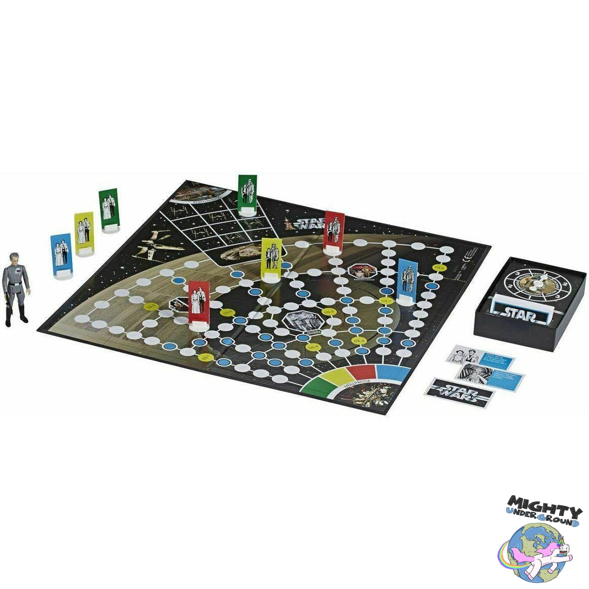 Star Wars: Escape From Death Star (mit Grand Moff Tarkin Figur) - Board Game-Actionfiguren-Hasbro-Mighty Underground