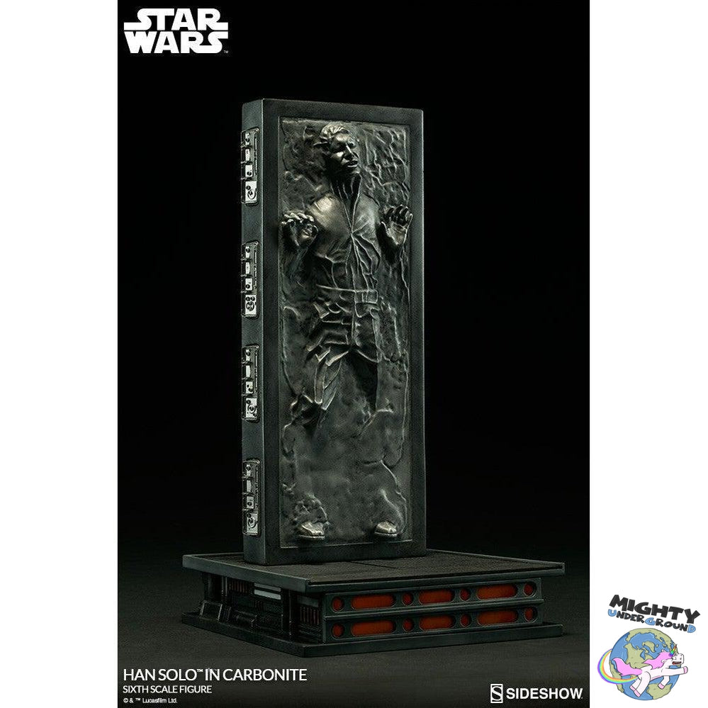 Star Wars: Han Solo in Carbonite 1/6-Actionfiguren-Sideshow-Mighty Underground