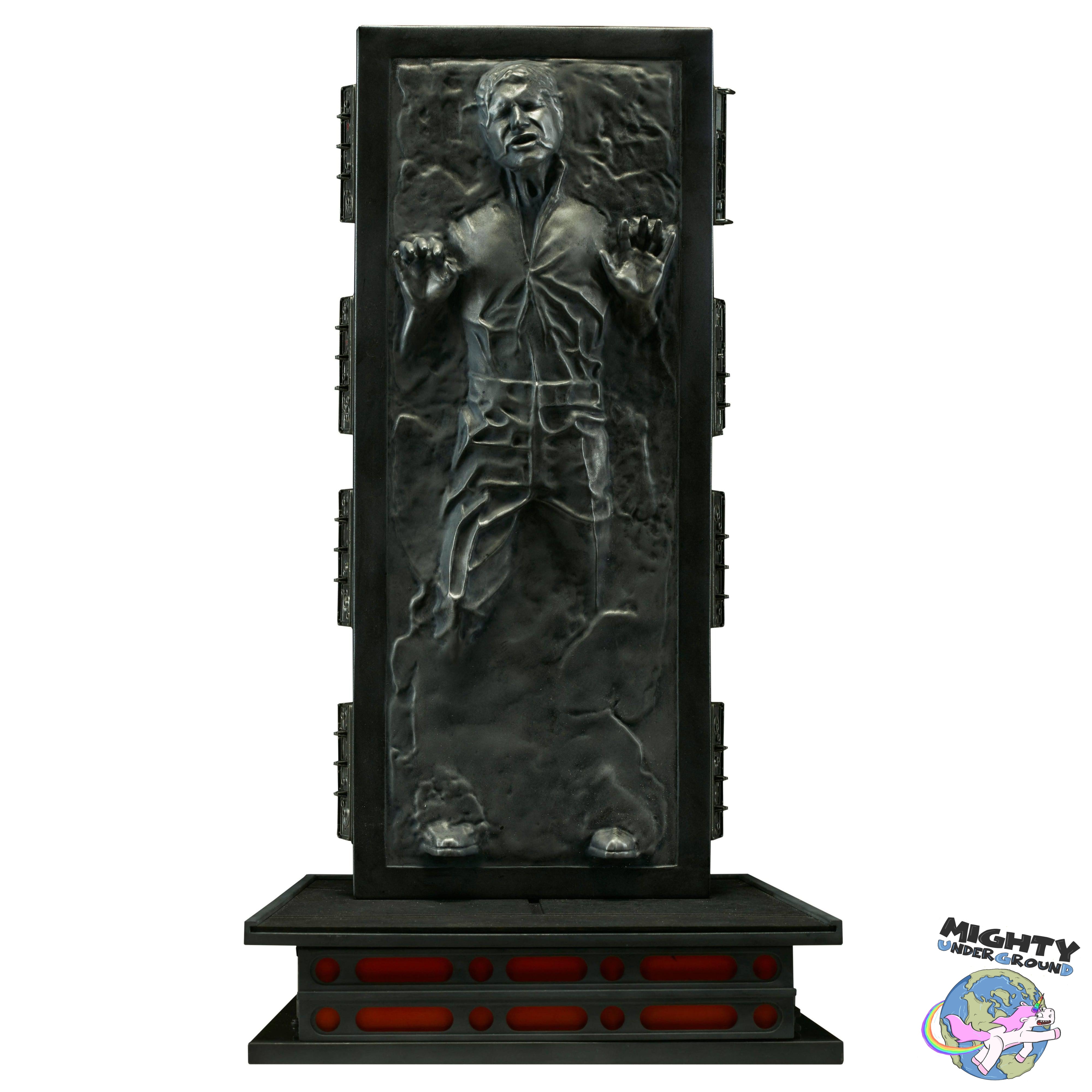 Star Wars: Han Solo in Carbonite 1/6-Actionfiguren-Sideshow-Mighty Underground