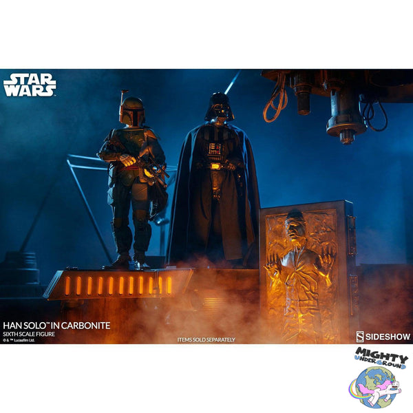 Star Wars: Han Solo in Carbonite 1/6-Actionfiguren-Sideshow-Mighty Underground