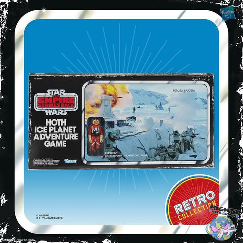 Star Wars: Hoth Ice Planet (mit Luke Skywalker Figur) - Board Game-Actionfiguren-Hasbro-Mighty Underground