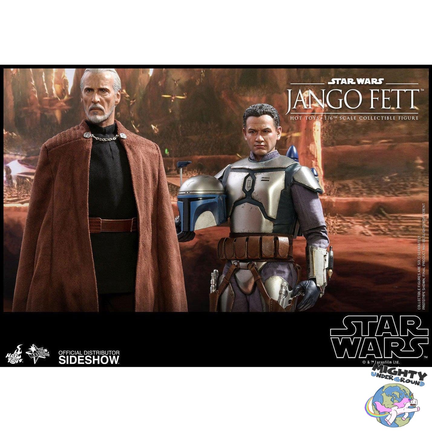 Star Wars: Jango Fett (Ep 2) 1/6 VORBESTELLUNG!-Actionfiguren-Hot Toys-Mighty Underground