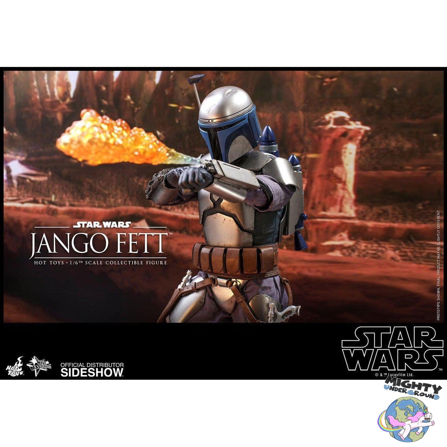 Star Wars: Jango Fett (Ep 2) 1/6 VORBESTELLUNG!-Actionfiguren-Hot Toys-Mighty Underground