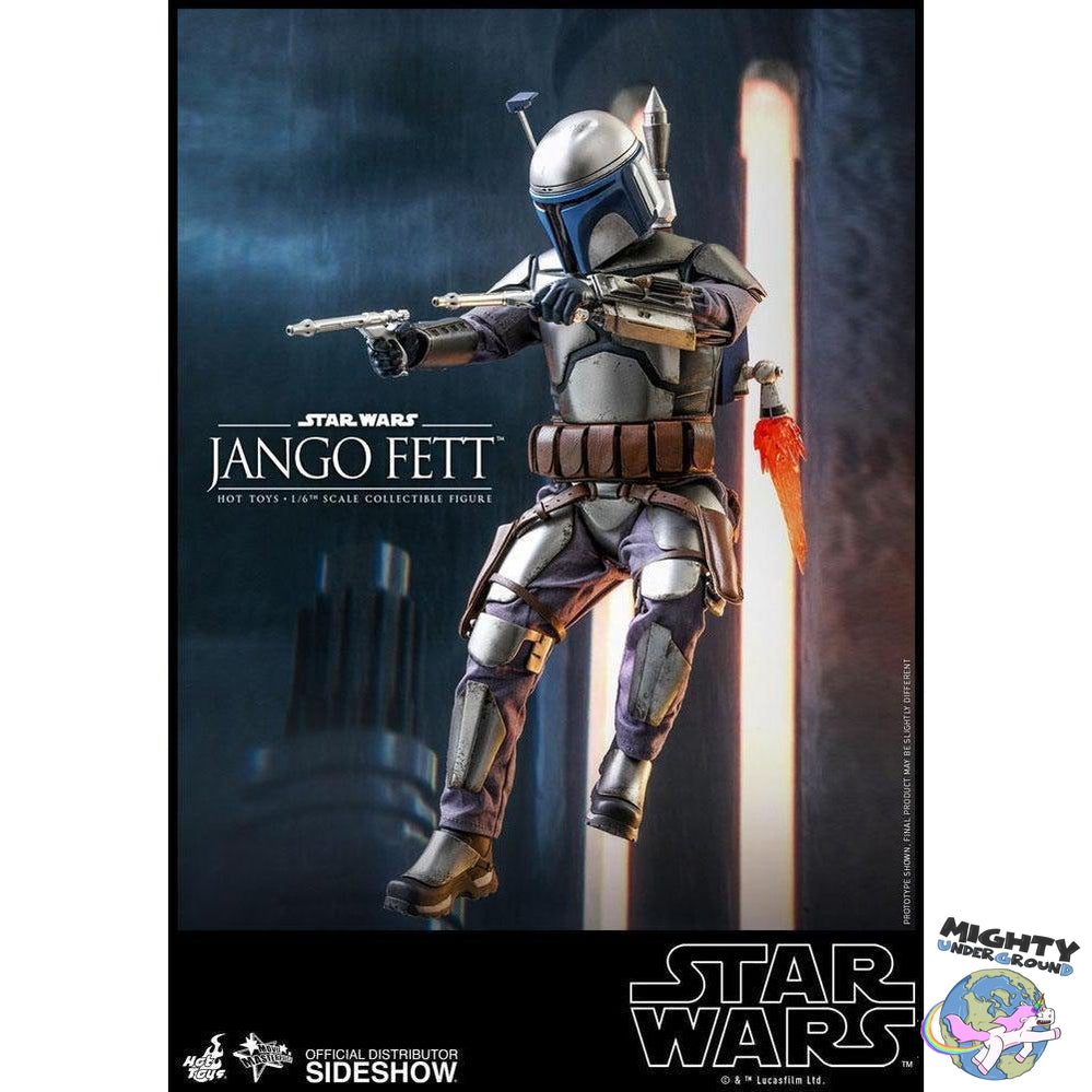 Star Wars: Jango Fett (Ep 2) 1/6 VORBESTELLUNG!-Actionfiguren-Hot Toys-Mighty Underground