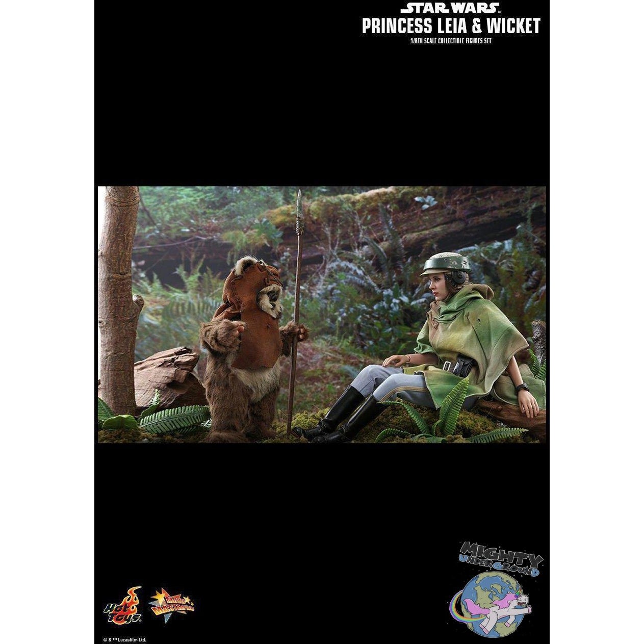 Star Wars: Leia and Wicket 1/6
