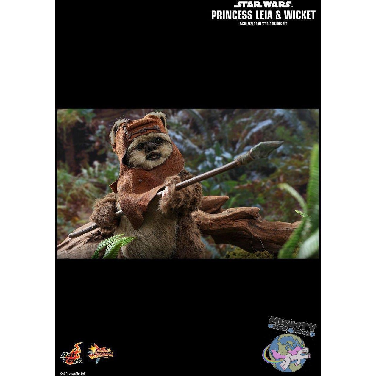 Star Wars: Leia and Wicket 1/6