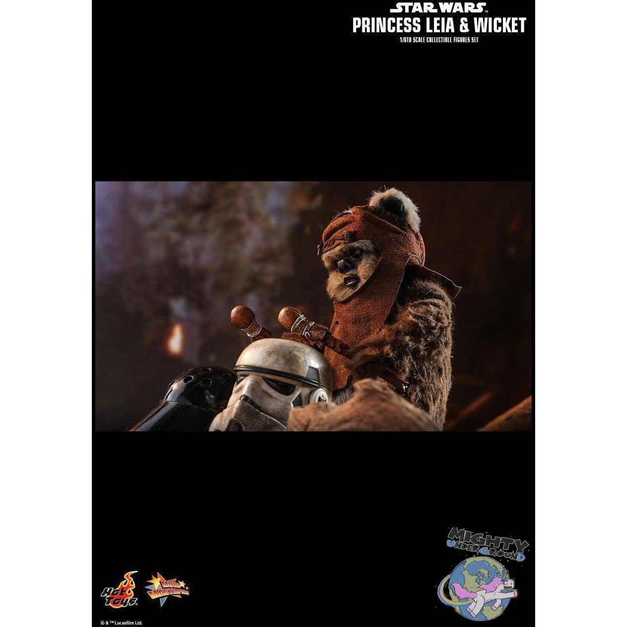 Star Wars: Leia and Wicket 1/6