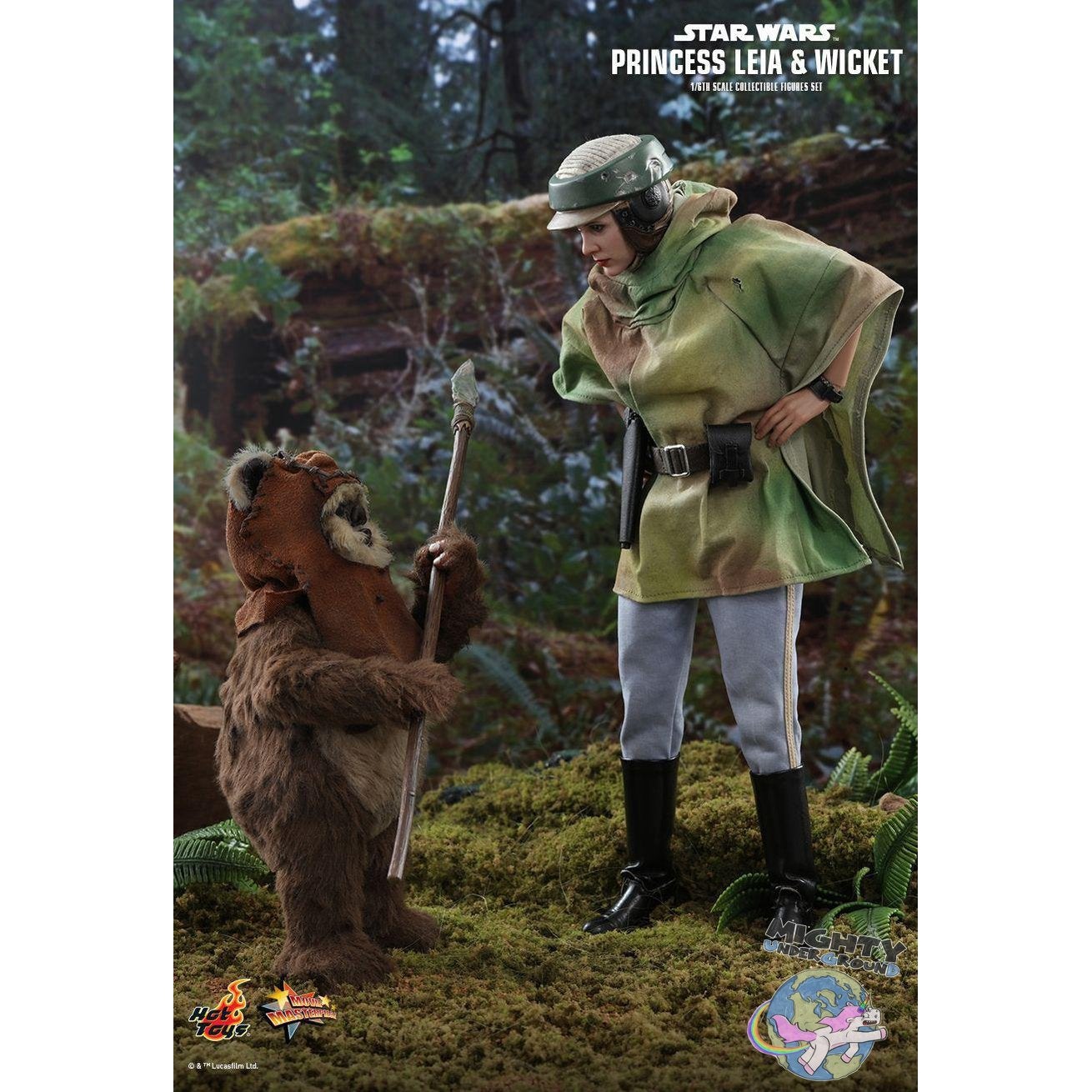 Star Wars: Leia and Wicket 1/6