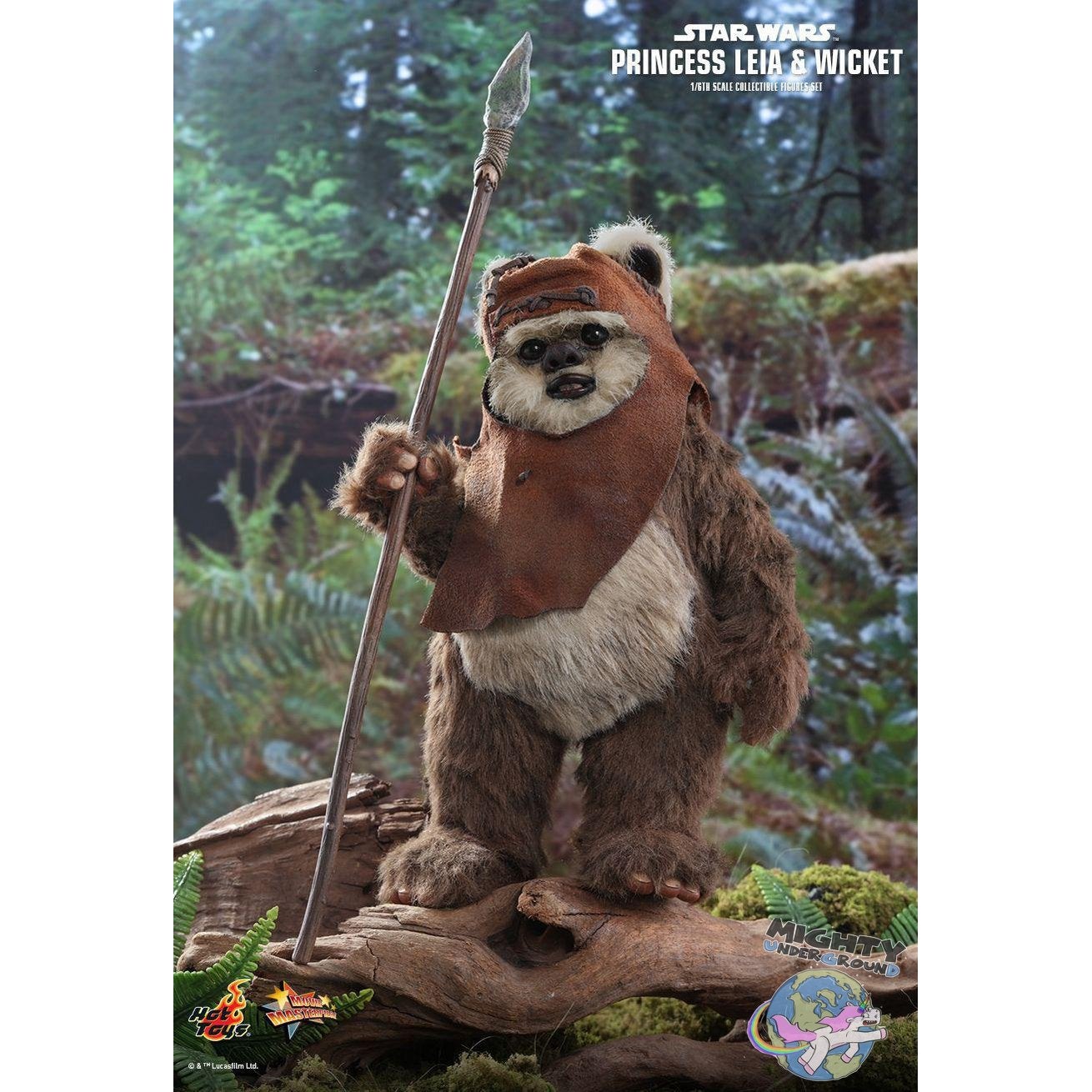 Star Wars: Leia and Wicket 1/6 Hot | Mighty Underground