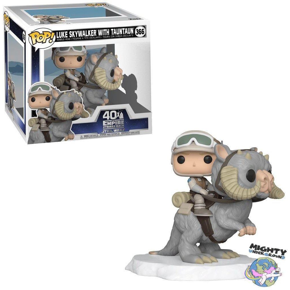 Star Wars: Luke with Tauntaun - Pop Deluxe #366-POP! + Funkos-Funko-mighty-underground