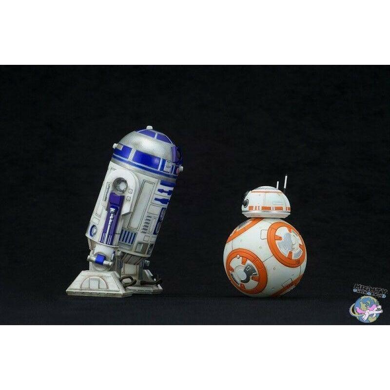 Star Wars: R2-D2, C-3PO & BB-8 - Statuen-Statue-Kotobukiya-mighty-underground