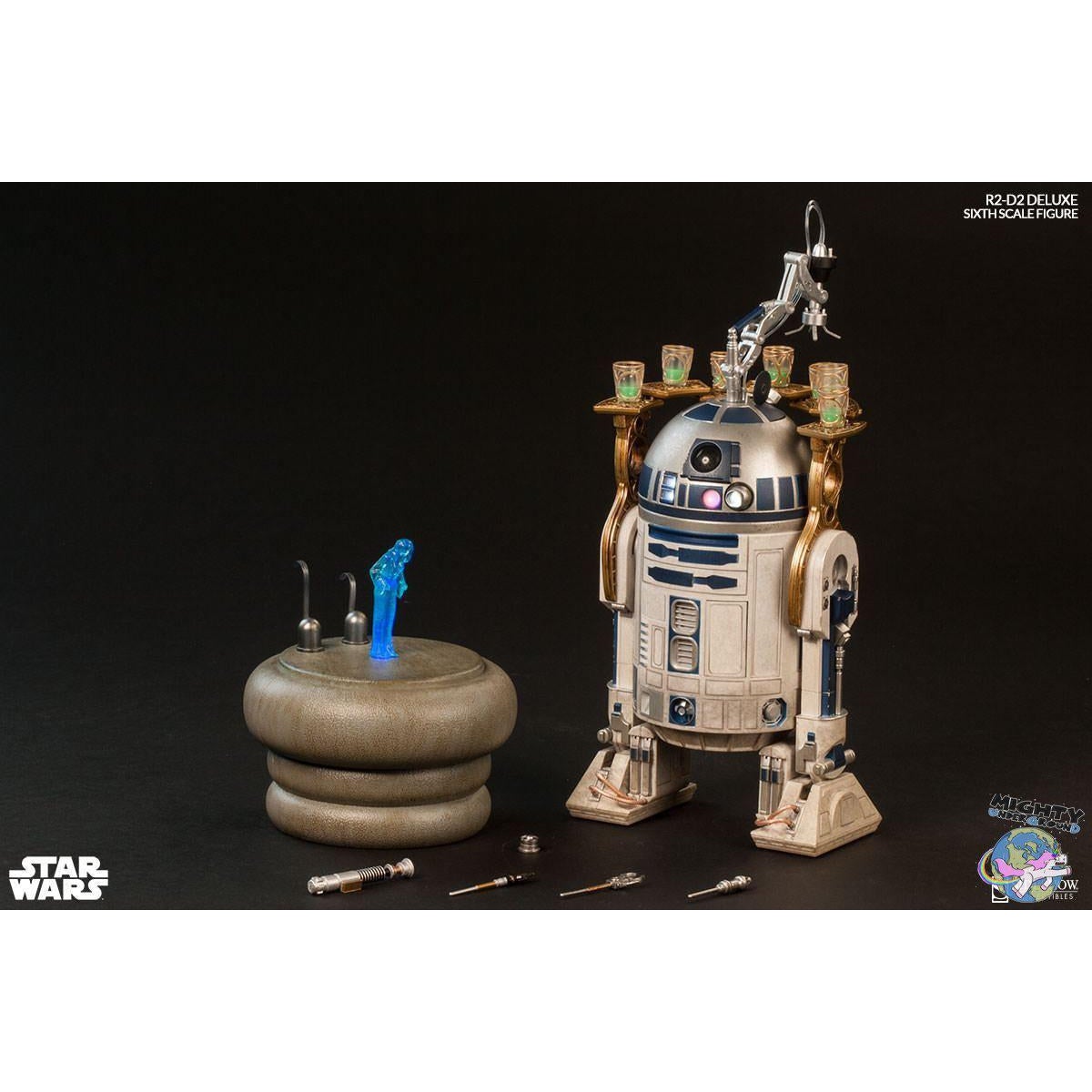 Star Wars: R2-D2 Deluxe 1/6-Actionfiguren-Sideshow-Mighty Underground