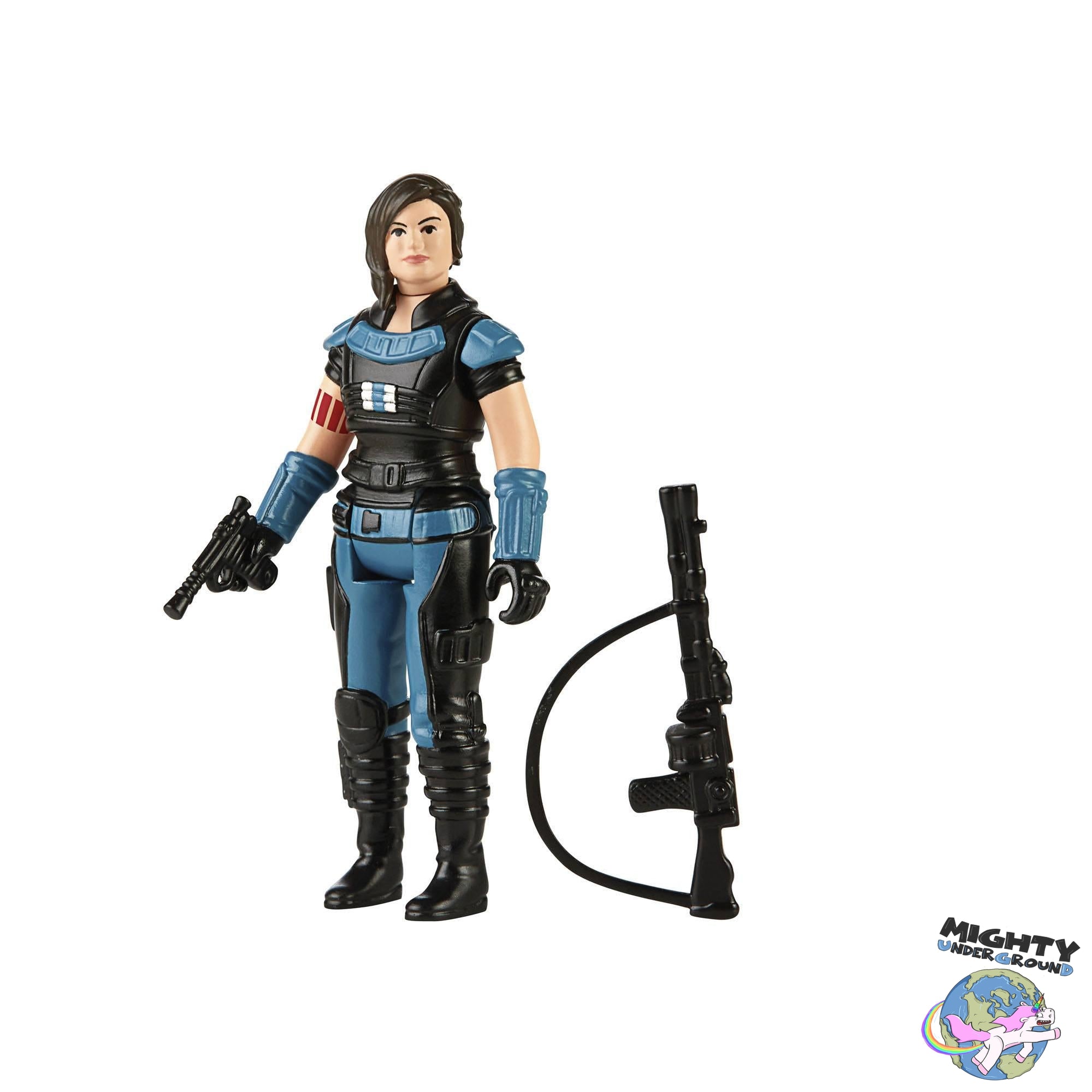 Star Wars Retro Collection: Cara Dune (The Mandalorian) - 10 cm-Actionfiguren-Hasbro-Mighty Underground