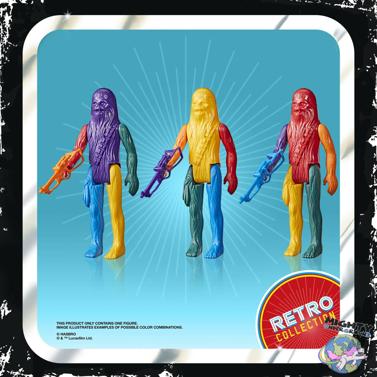 Star Wars Retro Collection: Chewbacca (Prototype Edition) - 10 cm-Actionfiguren-Hasbro-Mighty Underground