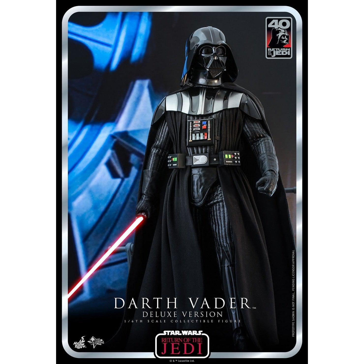 Star Wars: Return of the Jedi 40th Anniversary - Darth Vader Deluxe Version 1/6-Actionfiguren-Hot Toys-Mighty Underground