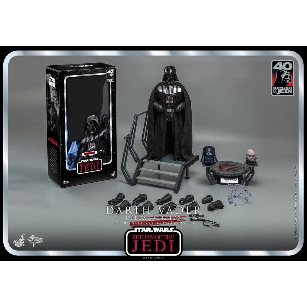 Star Wars: Return of the Jedi 40th Anniversary - Darth Vader Deluxe Version 1/6-Actionfiguren-Hot Toys-Mighty Underground