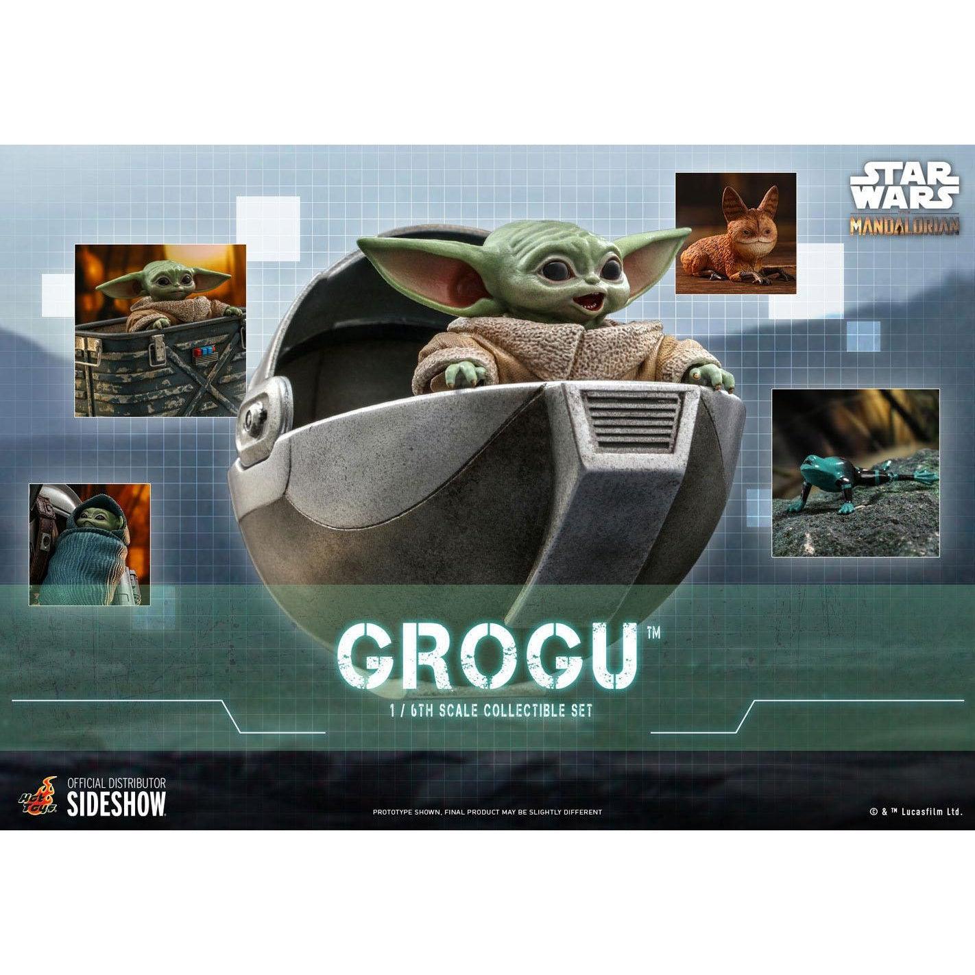 Star Wars: The Child (Grogu) Figure Set 1:6-Actionfiguren-Hot Toys-Mighty Underground