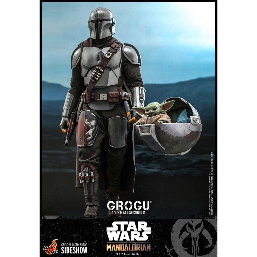 Star Wars: The Child (Grogu) Figure Set 1:6-Actionfiguren-Hot Toys-Mighty Underground