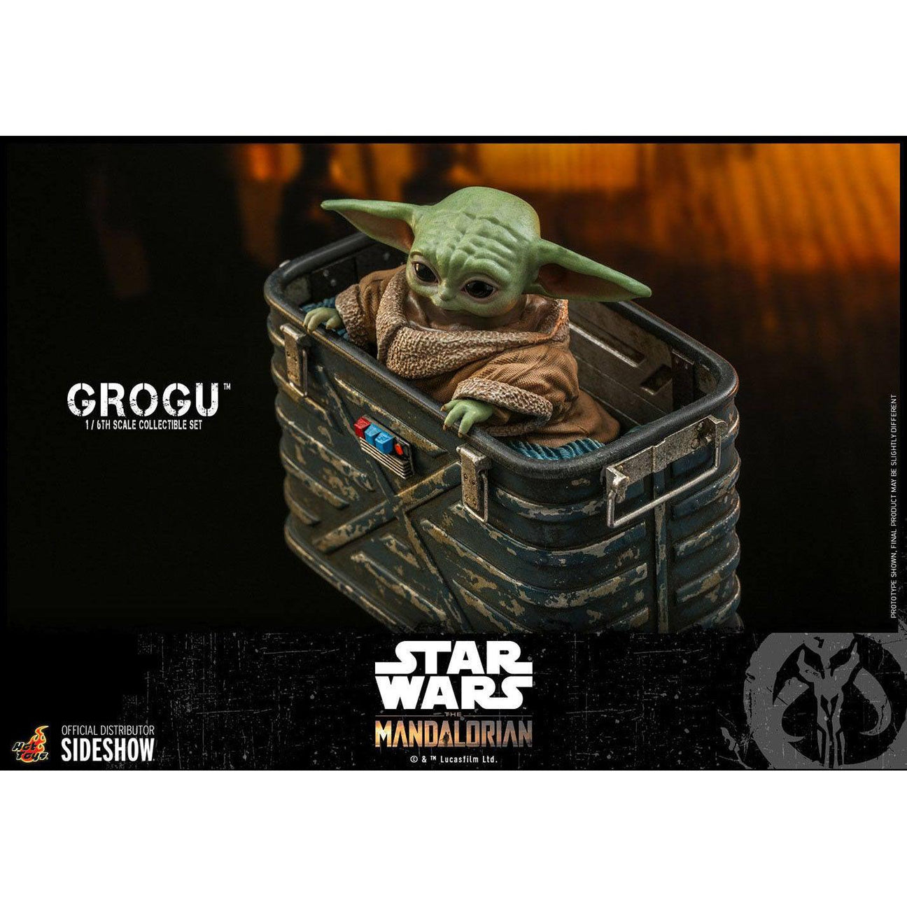 Star Wars: The Child (Grogu) Figure Set 1:6-Actionfiguren-Hot Toys-Mighty Underground