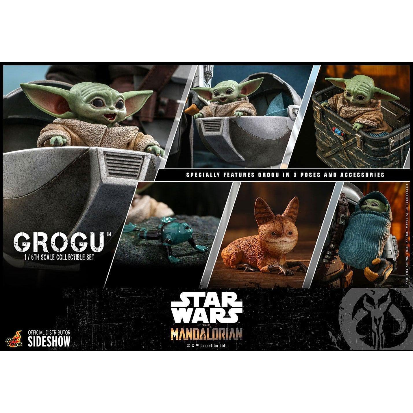 Star Wars: The Child (Grogu) Figure Set 1:6-Actionfiguren-Hot Toys-Mighty Underground