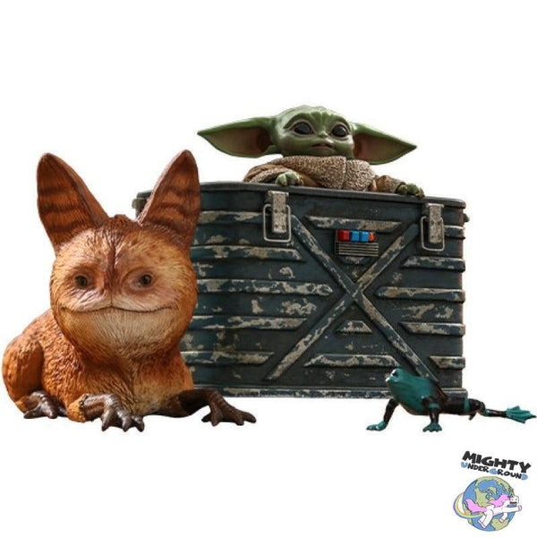 Star Wars: The Child (Grogu) Figure Set 1:6 VORBESTELLUNG!-Actionfiguren-Hot Toys-Mighty Underground
