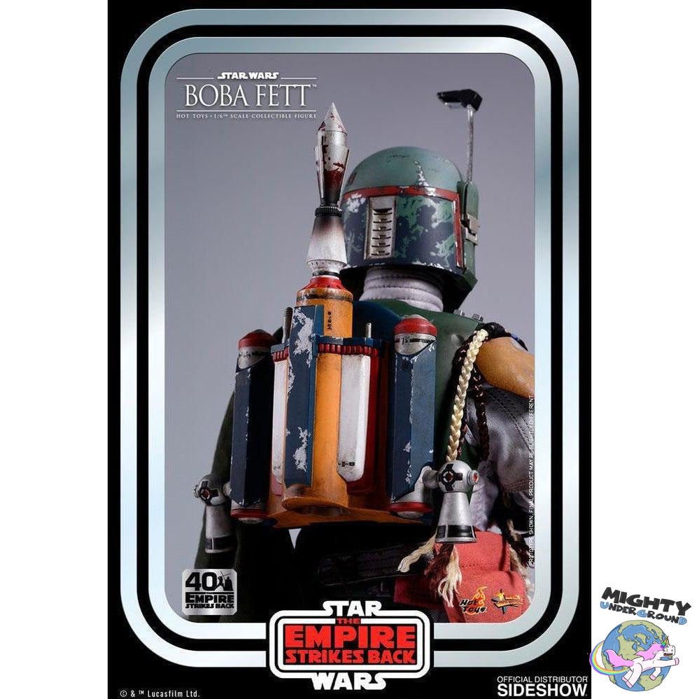 Star Wars: The Empire Strikes Back 40th Anniversary - Boba Fett 1/6 VORBESTELLUNG!-Actionfiguren-Hot Toys-Mighty Underground