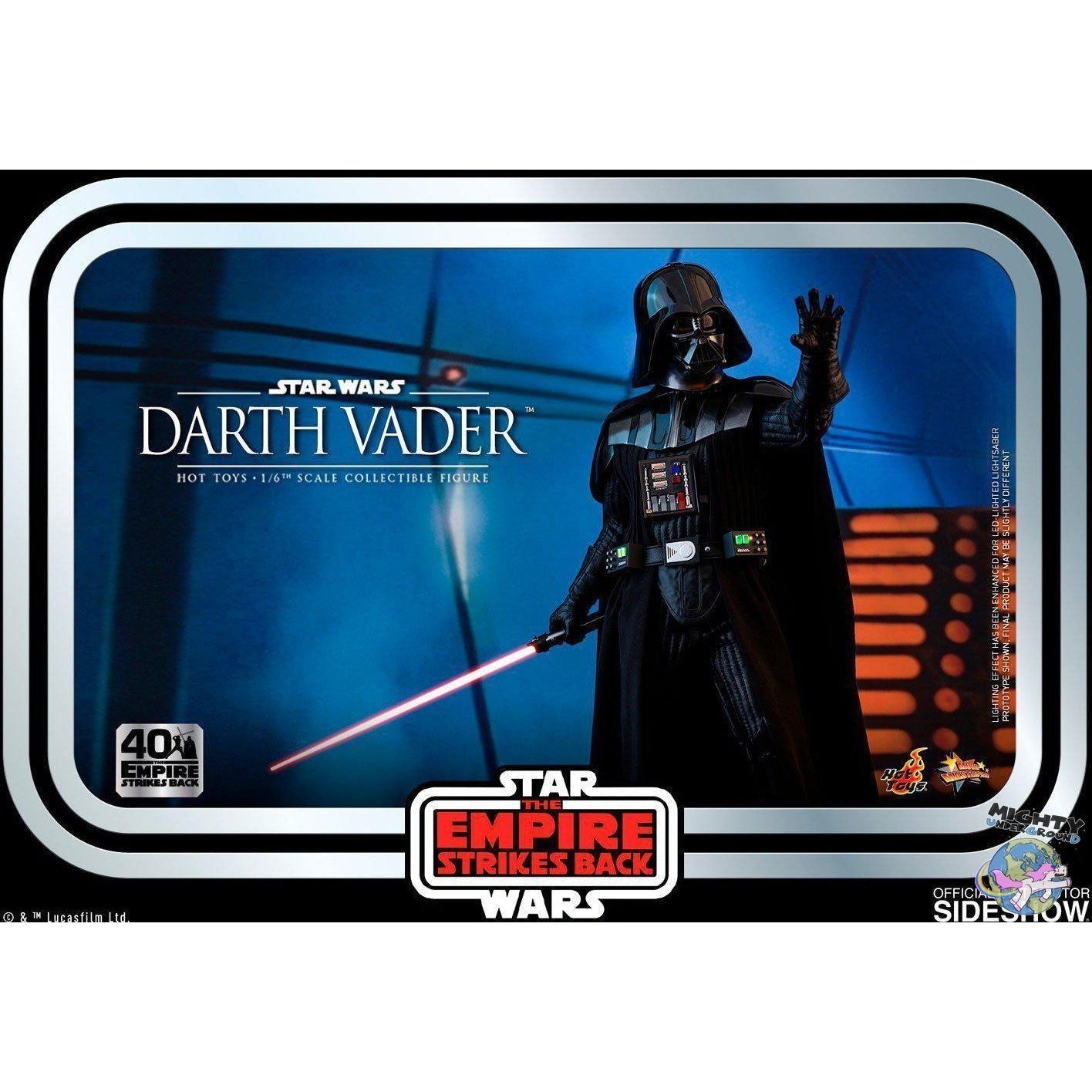 Star Wars: The Empire Strikes Back 40th Anniversary - Darth Vader 1/6-Actionfiguren-Hot Toys-Mighty Underground