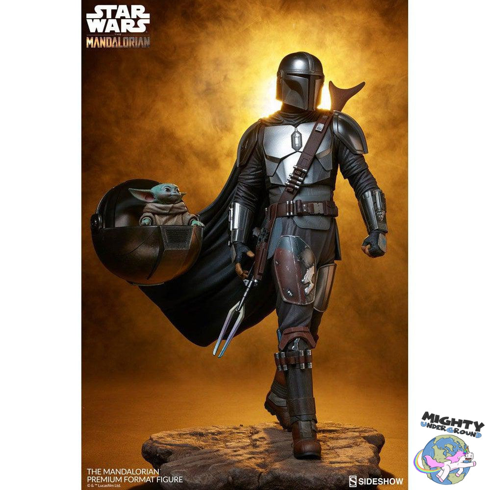 Star Wars: The Mandalorian - 1/4 Statue-Statue-Sideshow-Mighty Underground