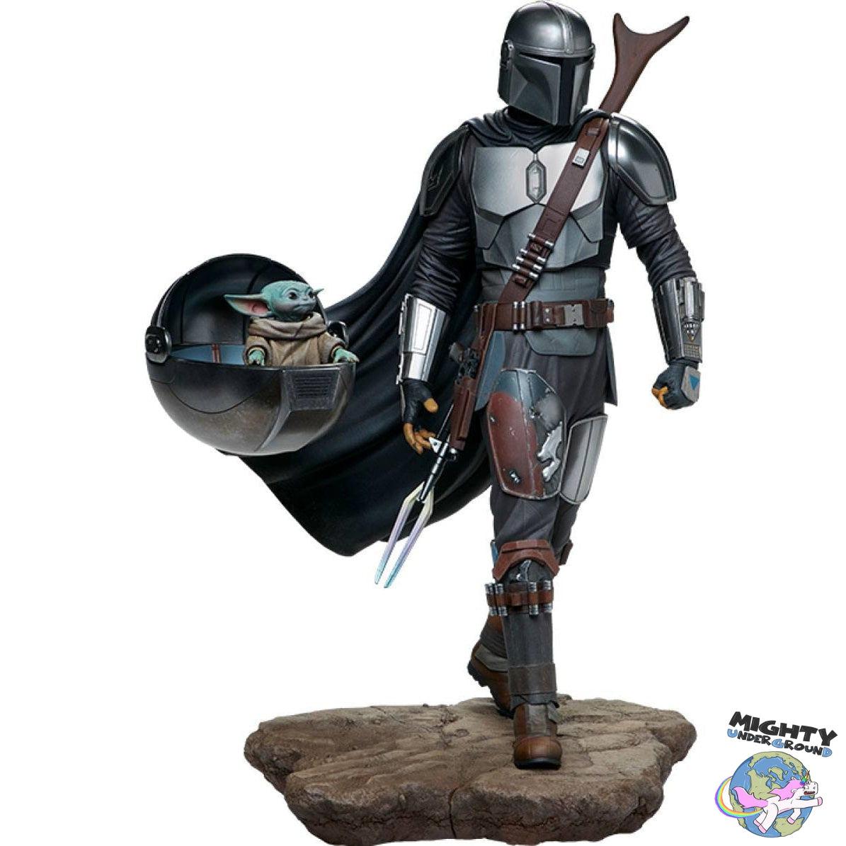 Star Wars: The Mandalorian - 1/4 Statue-Statue-Sideshow-Mighty Underground