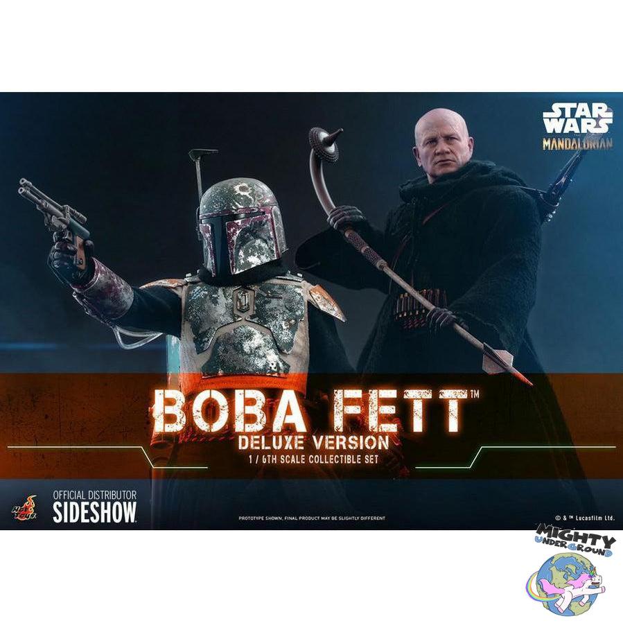 Star Wars: The Mandalorian - Boba Fett Deluxe Set 1/6 VORBESTELLUNG!-Actionfiguren-Hot Toys-Mighty Underground
