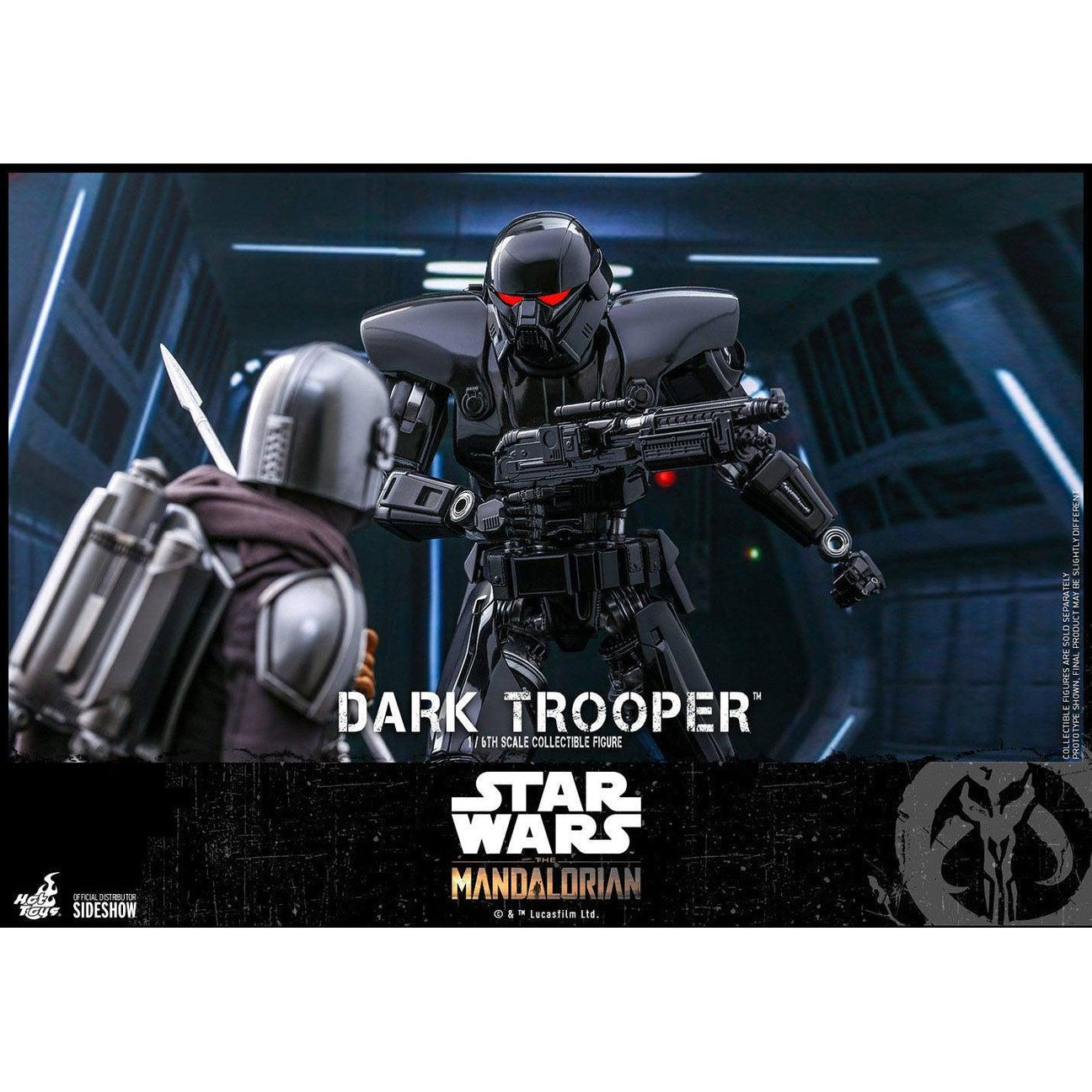 Star Wars: The Mandalorian - Dark Trooper 1/6-Actionfiguren-Hot Toys-Mighty Underground